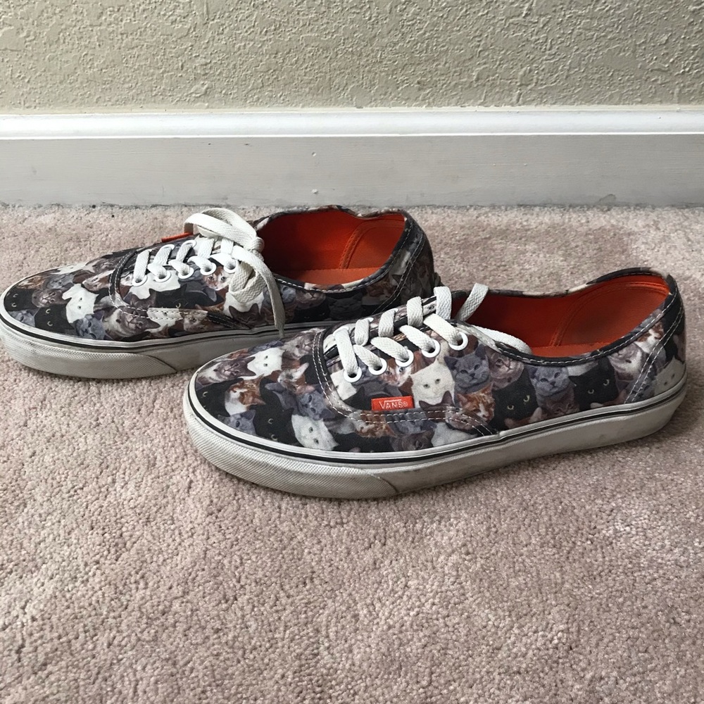 Cat Vans Low Top ASPCA Sneakers